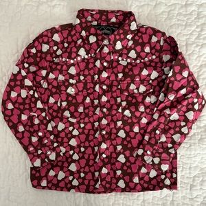 Cowgirl Hardware jewel snap long sleeve top